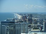 Atlantic City skyline from 47th floor of Revel